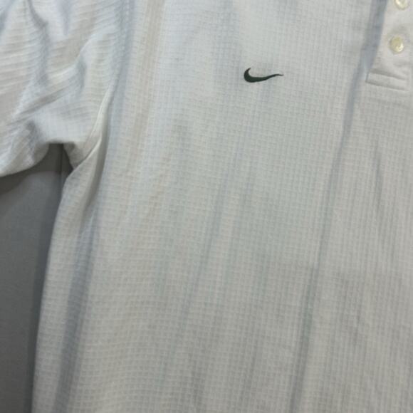 Vtg Miami Hurricanes Nike Team Polo Shirt Men’s XL White Embroidered DriFit Y2K - Picture 2 of 7
